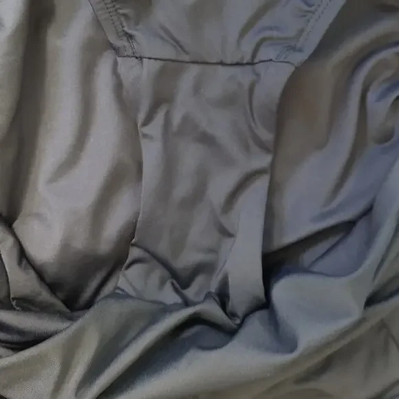 La Blanca Island Goddess Underwire Lace-Up One-Piece Swimsuit Sz 4 Black - Picture 9 of 10